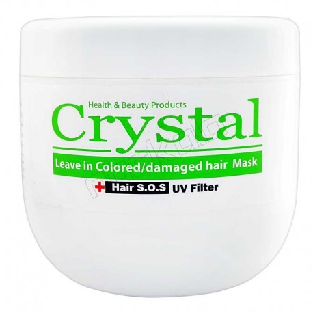 ماسک مو کریستال مناسب موهای خشک وآسیب دیده CRYSTAL 500ML