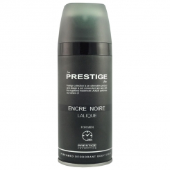 اسپری خوشبو کننده بدن پرستیژ مردانه 113 مدل لالیک انکر نویر حجم 150 میلی لیتر Prestige Lalique Encre Noir Body Spray For Men