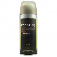 اسپری خوشبو کننده بدن پرستیژ مردانه شماره 110 مدل تق د هرمس حجم 150 میلی لیتر Prestige Terre D'Hermes Body Spray For Men 150 ml