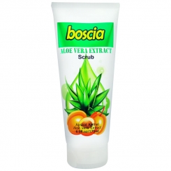 کرم اسکراب لایه بردار و جوان کننده پوست بوسکیا حاوی آلوئه ورا و زردآلو Boscia Aloevera Apricot Extract Scrub 175 ml