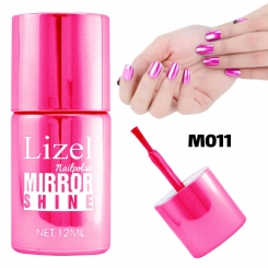 لاک ناخن آینه ای لیزل شماره 11 Lizel Nail Polish Mirror Shine 12 ml