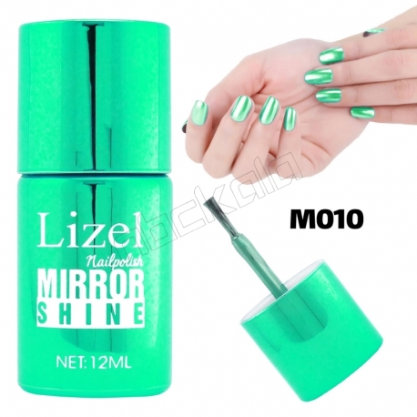 لاک ناخن آینه ای لیزل شماره 10 Lizel Nail Polish Mirror Shine 12 ml