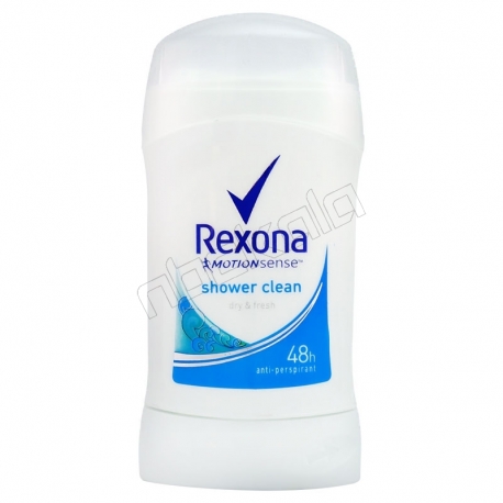 مام رکسونا صابونی مردانه زنانه شاور کلین 48 ساعته بادوام Rexona Deodorant Shower Clean 40 ml
