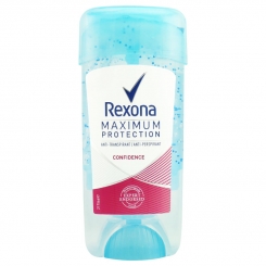 مام رکسونا ژله ای دانه دار مردانه زنانه کانفیدنس 48 ساعته بادوام Rexona Deodorant Confidence 73 g