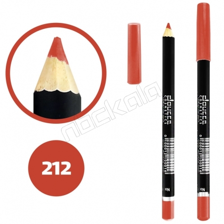 خط چشم خط لب دوسه ضدآب شماره 212 Doucce Waterproof Eyeliner Lipliner Pencil