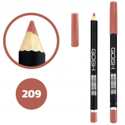 خط چشم خط لب گاش ضدآب شماره 209 Gosh Waterproof Eyeliner Lipliner Pencil
