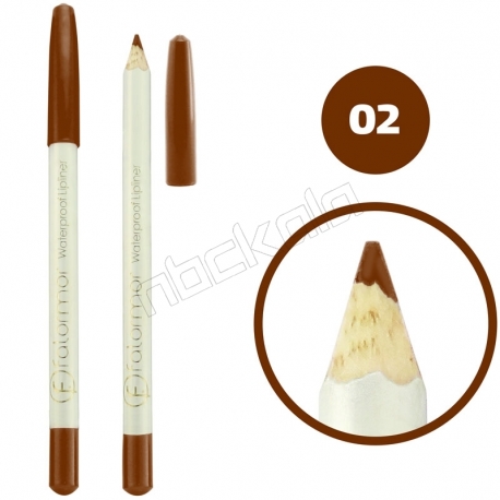 خط چشم خط لب فالورمور ضدآب شماره 02 Falormor Waterproof Eyeliner Lipliner Pencil