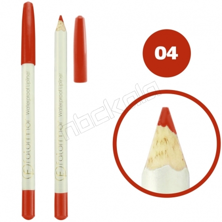 خط چشم خط لب فالورمور ضدآب شماره 04 Falormor Waterproof Eyeliner Lipliner Pencil