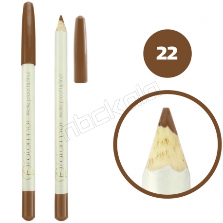 خط چشم خط لب فالورمور ضدآب شماره 22 Falormor Waterproof Eyeliner Lipliner Pencil
