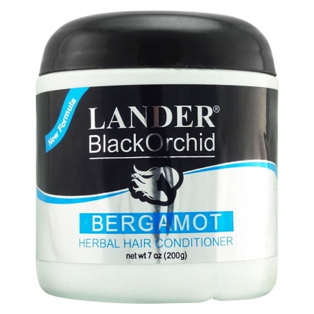 واکس موی لندر مدل ارکید سیاه Lander Black Orchid Bergamot Herbal Hair Conditioner 200 g