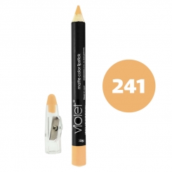رژ لب مدادی ویولت مدل مداد خط چشم و خط لب ضدآب شماره 241 Violet Matte Lip Liner & Eye Liner Lipliner Waterproof Pencil