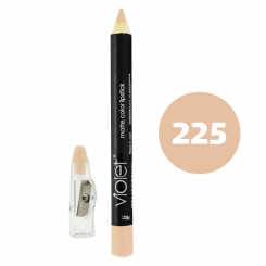 رژ لب مدادی ویولت مدل مداد خط چشم و خط لب ضدآب شماره 225 Violet Matte Lip Liner & Eye Liner Waterproof Pencil