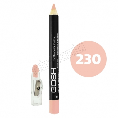 رژ لب مدادی گاش مدل مداد خط چشم و خط لب ضدآب شماره 230 Gosh Lip Liner & Eye Liner Waterproof Pencil