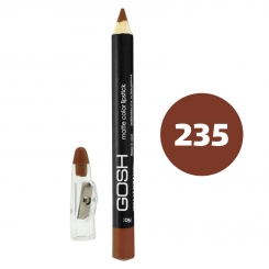 رژ لب مدادی گاش مدل مداد خط چشم و خط لب ضدآب شماره 235 Gosh Matte Lip Liner & Eye Liner Lipliner Waterproof Pencil