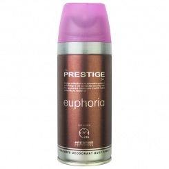 اسپری خوشبو کننده بدن پرستیژ زنانه ش 214 ایفوریا 150میل Prestige Euphoria Body Spray For Women