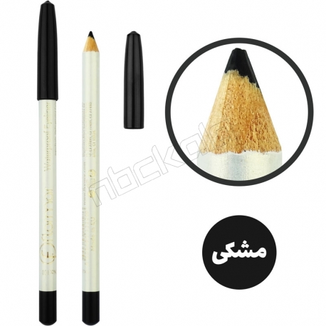 مداد ابرو و چشم فلورمار مدل مداد مشکی ضدآب شماره 101 Flormar Black Waterproof Eye Liner Pencil