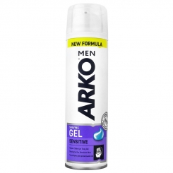 ژل اصلاح آرکو مدل SENSITIVE حجم 200 میلی لیتر ARKO MEN Sensitive Shaving Gel 200ml