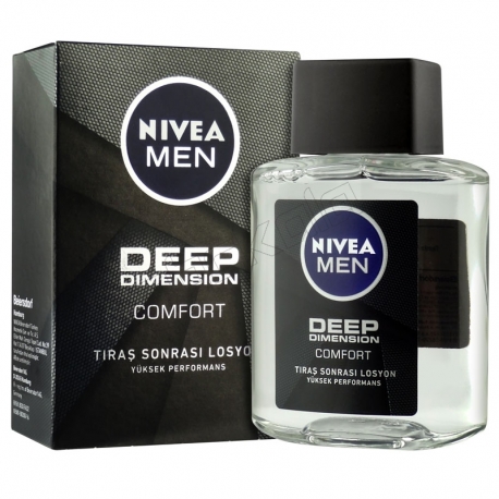 افتر شیو نیوآ Deep Dimension حجم 100 میلی لیتر NIVEA Men Deep Dimension After Shave Fluid 100 ml