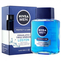 افتر شیو نیوآ Protect And Care حاوی آلوئه ورا 100 میل NIVEA Men Protect And Care After Shave Fluid with Aloe Vera