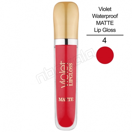 رژ لب مایع ویولت مات ضدآب Violet Matte Waterproof Lip Gloss