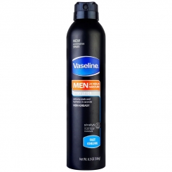 اسپری مرطوب کننده وازلین مردانه مدل خنک کننده سریع 24 ساعته 184 گرمی Vaseline Spray Lotion Fast Cooling Men 24h
