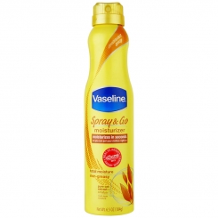 اسپری مرطوب کننده وازلین مدل اسپری اند گو زنانه 184 گرمی Vaseline Spray & Go Moisturizer Spray