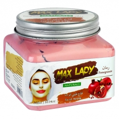 ماسک انار مکس لیدی 300 میلی لیتر Max Lady Pomegranate Facial Mask