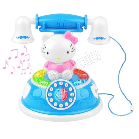 اسباب بازی تلفن آموزشی کیتی موزیکال مدل Kitty Camille Princess Telephone NO.ZY2811A