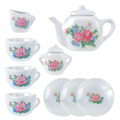 ست فنجان و قوری Porcelain مدل 11 پارچه چینی XINJIALE Porcelain Tea Set