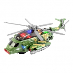هلیکوپتر اسباب بازی باتری خور مدل هلیکوپتر جنگی Armed Aircraft 002 Helicopter LD139A