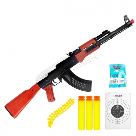 تفنگ اسباب بازی کلاشنیکف با قابلیت شلیک AK123 MUNDO GUN AK-47 kalashnikov