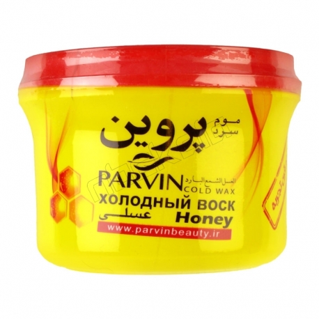 موم سرد پروین عسلی حجم 700 گرم Parvin Honey Cold Wax