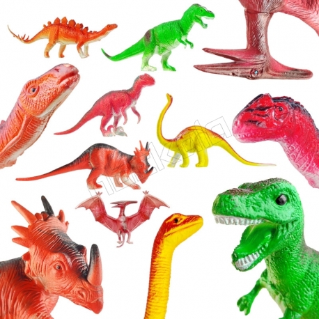 ست فیگور دایناسور خارجی مدل 6 تکه Dinosaur 6 PCS Set Animal Kingdom