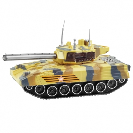 تانک اسباب بازی باتری خور سری تانک مدل تی 14 متحرک T-14 Model Tank Toy
