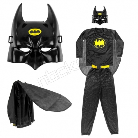 ست لباس و شلوار بتمن با نقاب و کمربند Star Batman Mask and Suit