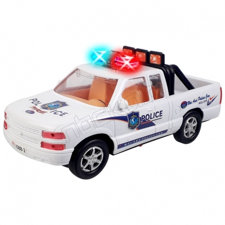 ماشین پلیس موزیکال مدل وانت Police pickup truck No.2088-2