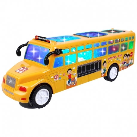 اتوبوس مدرسه موزیکال با رقص نور LX School Bus No.LX371