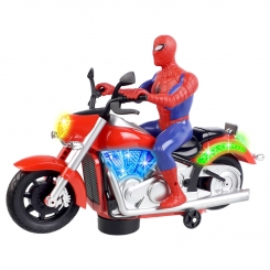 موتور مردعنکبوتی باتری خور متحرک Spider-Man Motorcycle 3989B