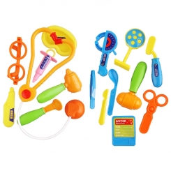 ست دکتری با 16 عدد ابزار پزشکی با چمدان دستی پزشکی Violin Doctor Set 24574
