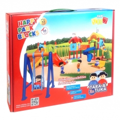 پارک شادی ساختنی 98 تکه تک توی Happy Park Blocks TC1077