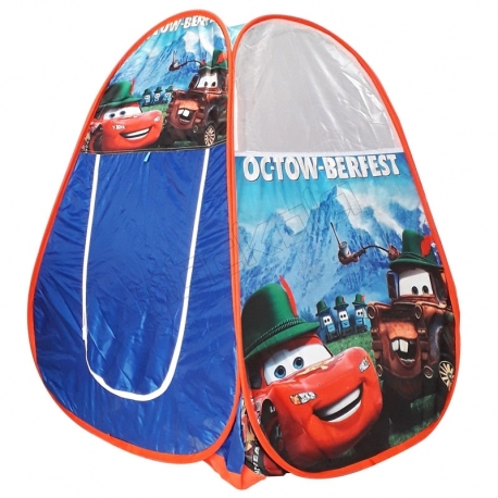 چادر بازی کودک 104 سانت فنری طرح مکویین McQueen Tent