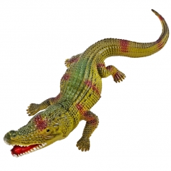 فیگور تمساح تمام گوشتی 30سانتی سوت دار ALLIGATOR