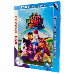 پازل 150 تکه رینگ طرح انیمیشن پونی کوچولو My Little Pony کد 641